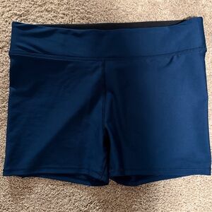 DSG blue 2.5” biker shorts